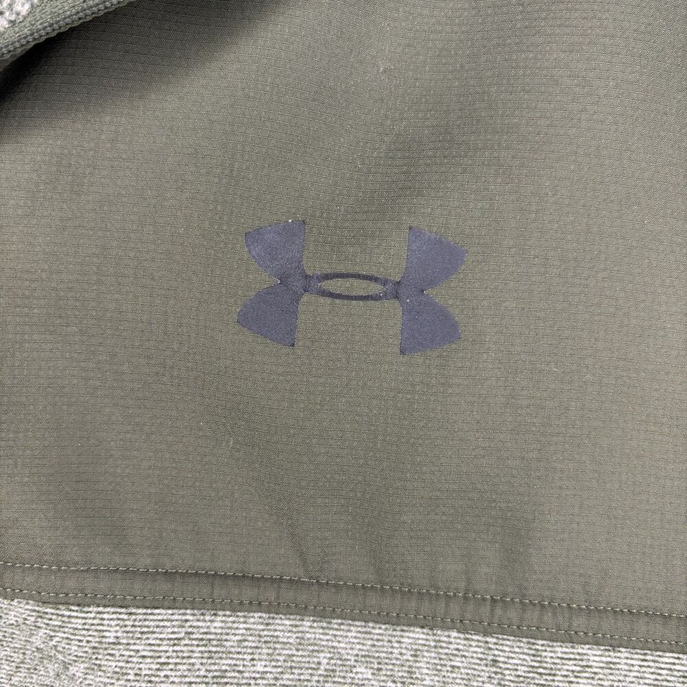 Under Armour ColdGear Fleece Men’s XL 1/4 Quarter Zip Jacket Sweater Activewear - Picture 3 of 8